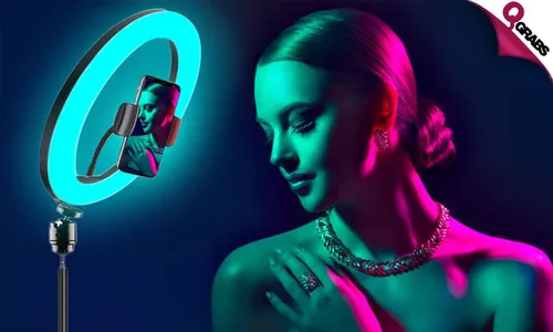 LED Ring Light with Mobile Holder & Tripod!